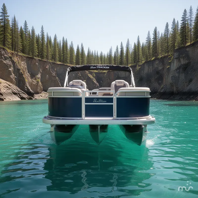 Slide: The Image of Sun Tracker Bass Buggy 18 DLX 2026 - 1