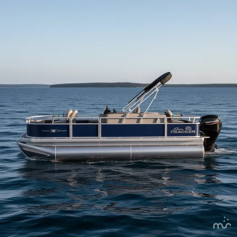 Slide: The Image of Sun Tracker Bass Buggy 18 DLX 2026 - 1