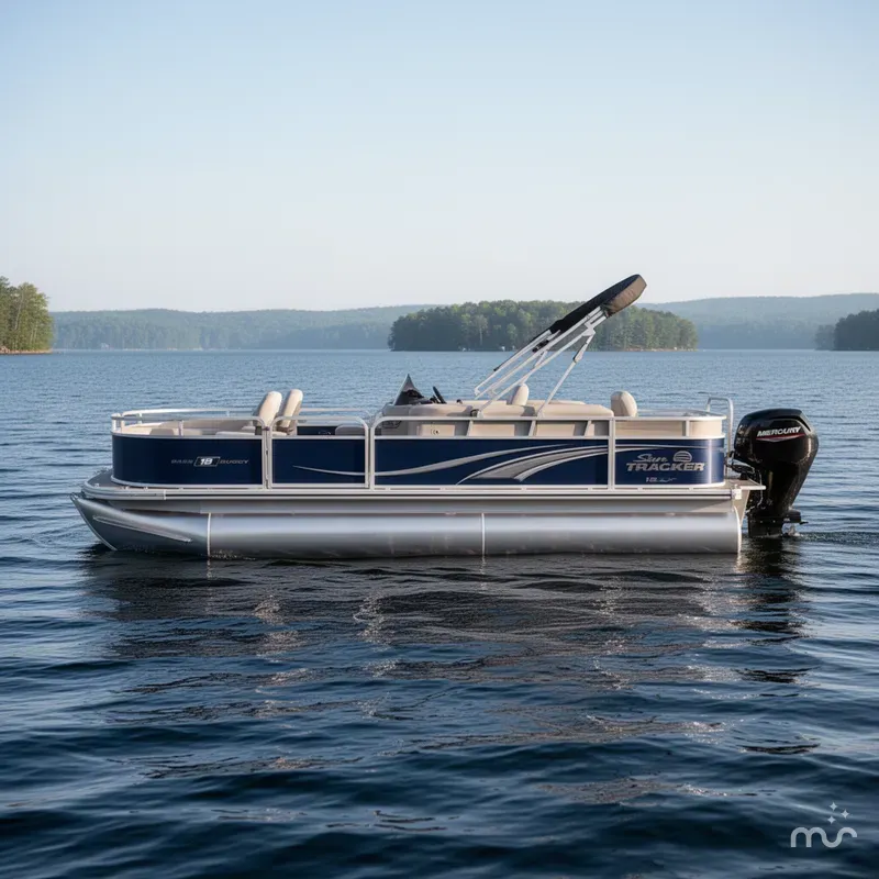 Slide: The Image of Sun Tracker Bass Buggy 18 DLX 2026 - 1