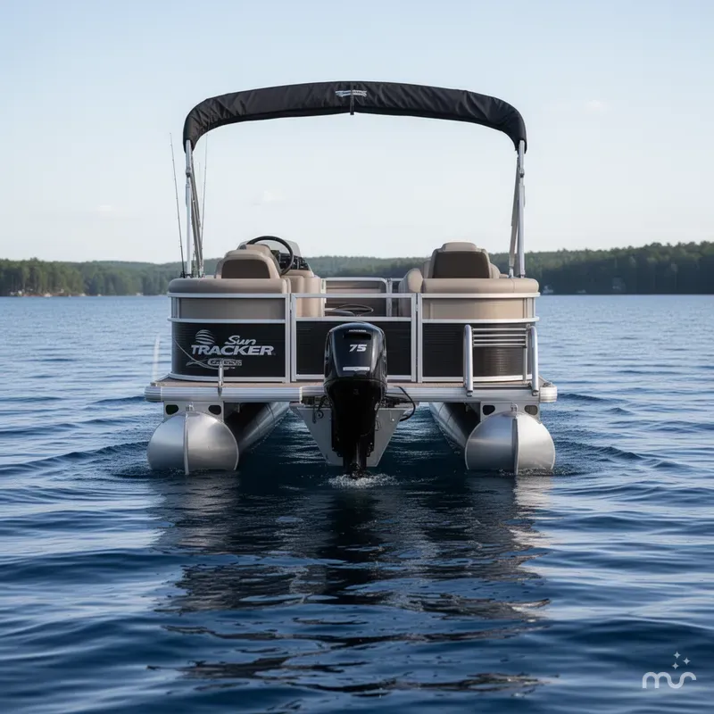 Slide: The Image of Sun Tracker Bass Buggy 18 DLX 2026 - 2