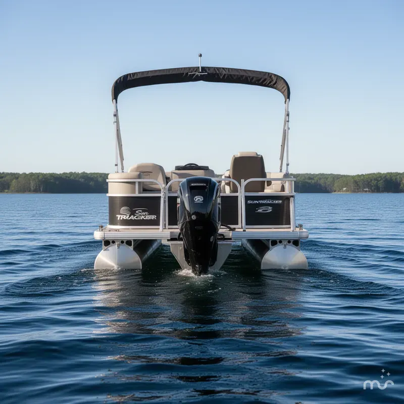 Slide: The Image of Sun Tracker Bass Buggy 18 DLX 2026 - 2