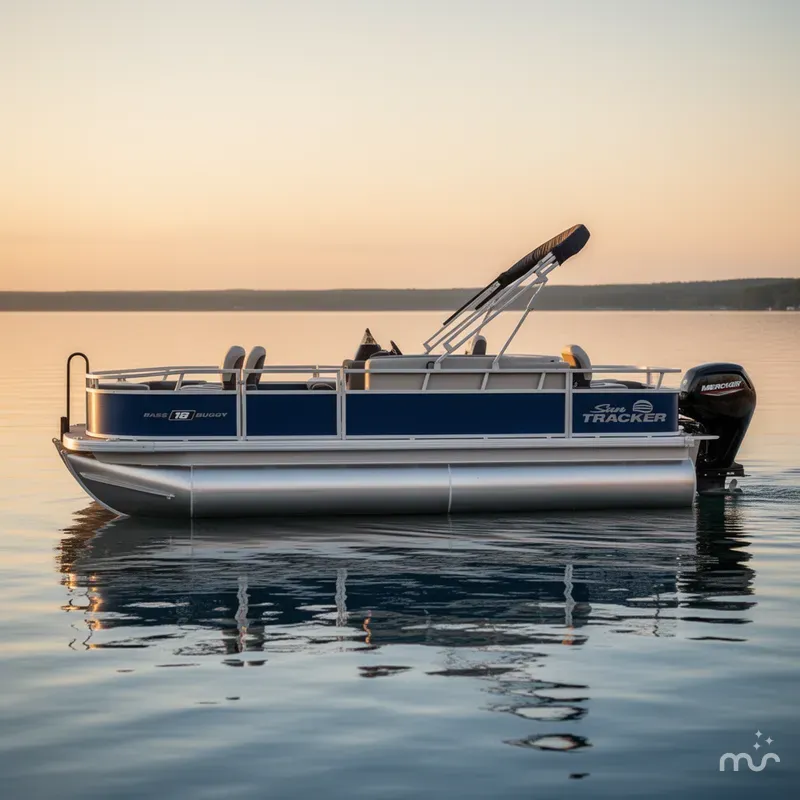 Slide: The Image of Sun Tracker Bass Buggy 18 DLX 2026 - 1