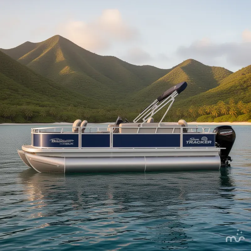 Slide: The Image of Sun Tracker Bass Buggy 18 DLX 2026 - 2