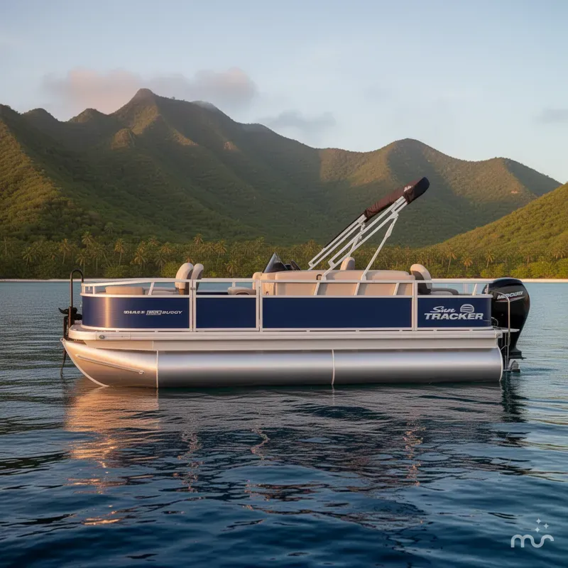 Slide: The Image of Sun Tracker Bass Buggy 18 DLX 2026 - 2
