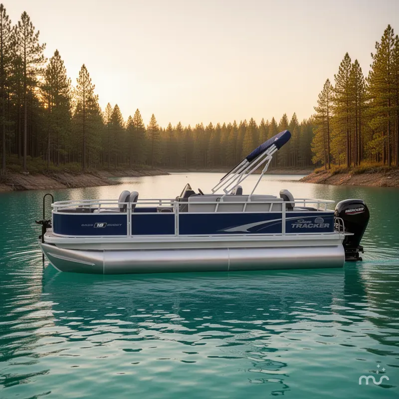 Slide: The Image of Sun Tracker Bass Buggy 18 DLX 2026 - 2