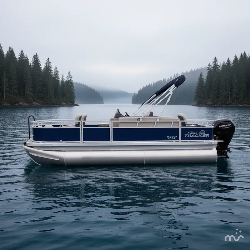 Slide: The Image of Sun Tracker Bass Buggy 18 DLX 2026 - 2