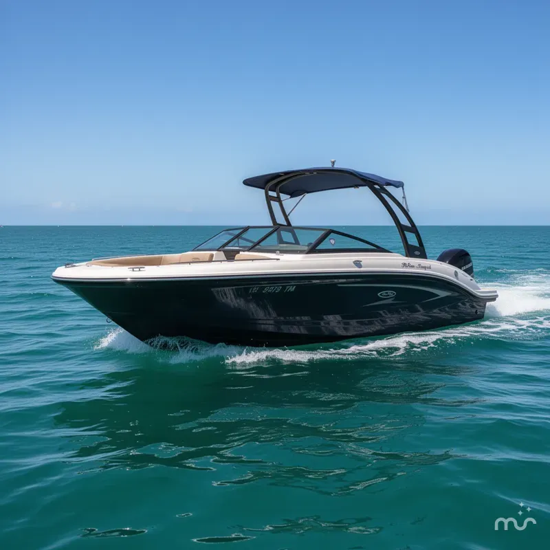 Slide: The Image of Sea Ray 21 SPX OB 2021 - 2