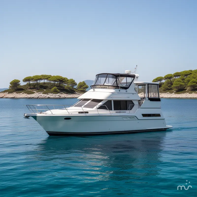The Image of Carver Yachts 355 Aft Cabin Motor Yacht 1997 - 0