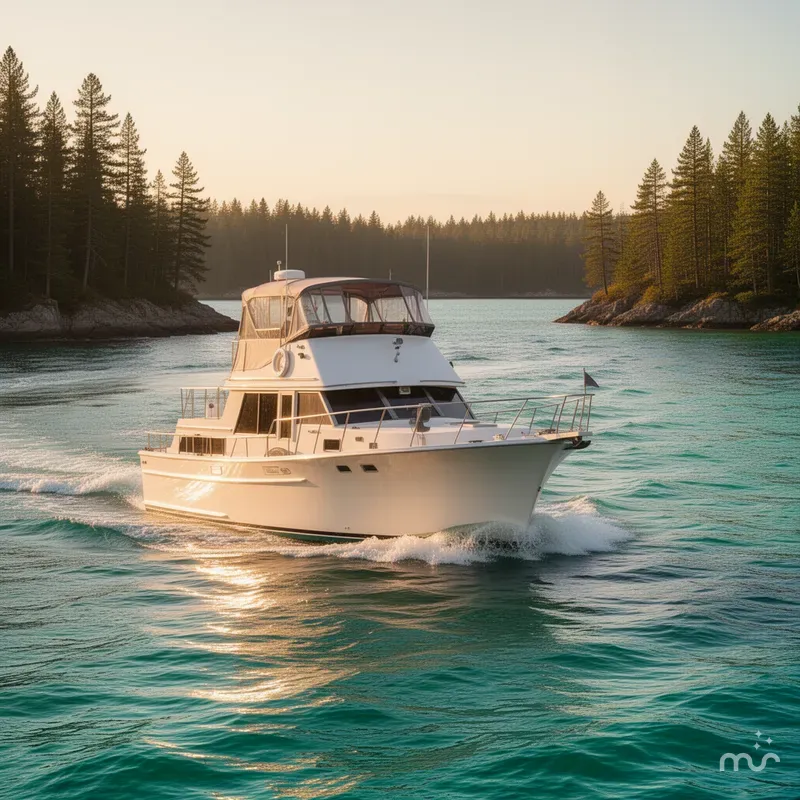 Slide: The Image of Tollycraft 43 Motor Yacht 1981 - 2