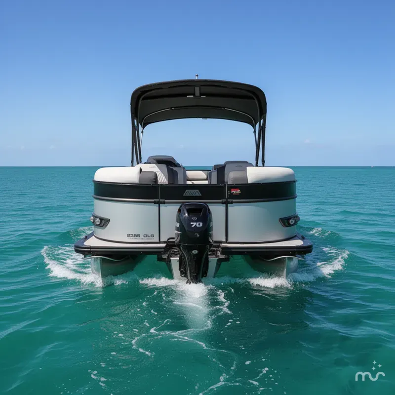 Slide: The Image of Avalon 2385 Catalina Quad Lounger, Tri Toon High Performance 2026 - 2