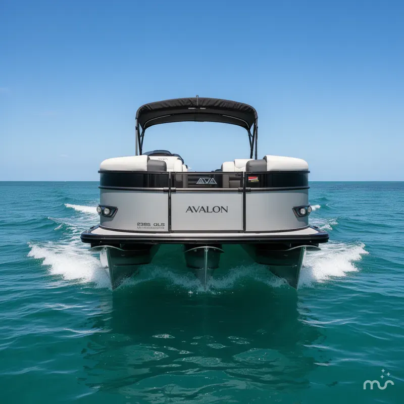 Slide: The Image of Avalon 2385 Catalina Quad Lounger, Tri Toon High Performance 2026 - 3