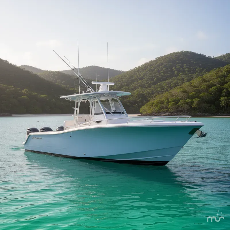 Slide: The Image of Yellowfin 32 Offshore 2026 - 2