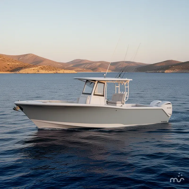 Slide: The Image of Sea Hunt Gamefish 28 Coffin Box 2027 - 2