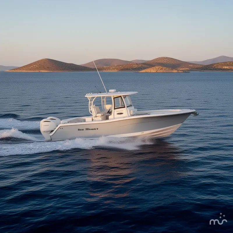 Slide: The Image of Sea Hunt Gamefish 28 Coffin Box 2027 - 4