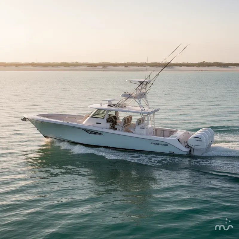 Slide: The Image of Everglades 435 Center Console 2019 - 1