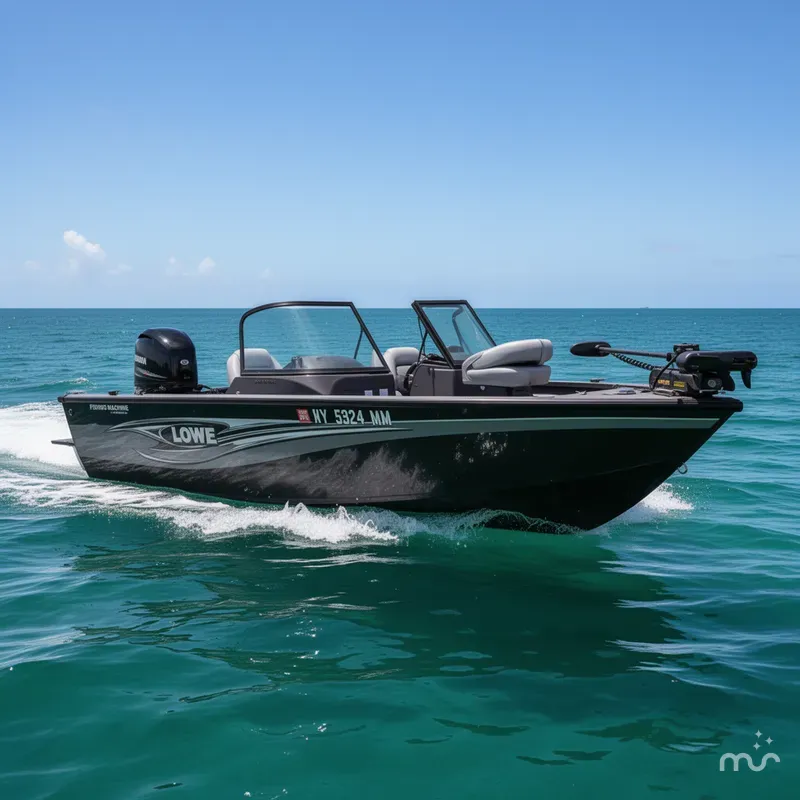 Slide: The Image of Lowe Fishing Machine 1710 Pro Series 2017 - 0