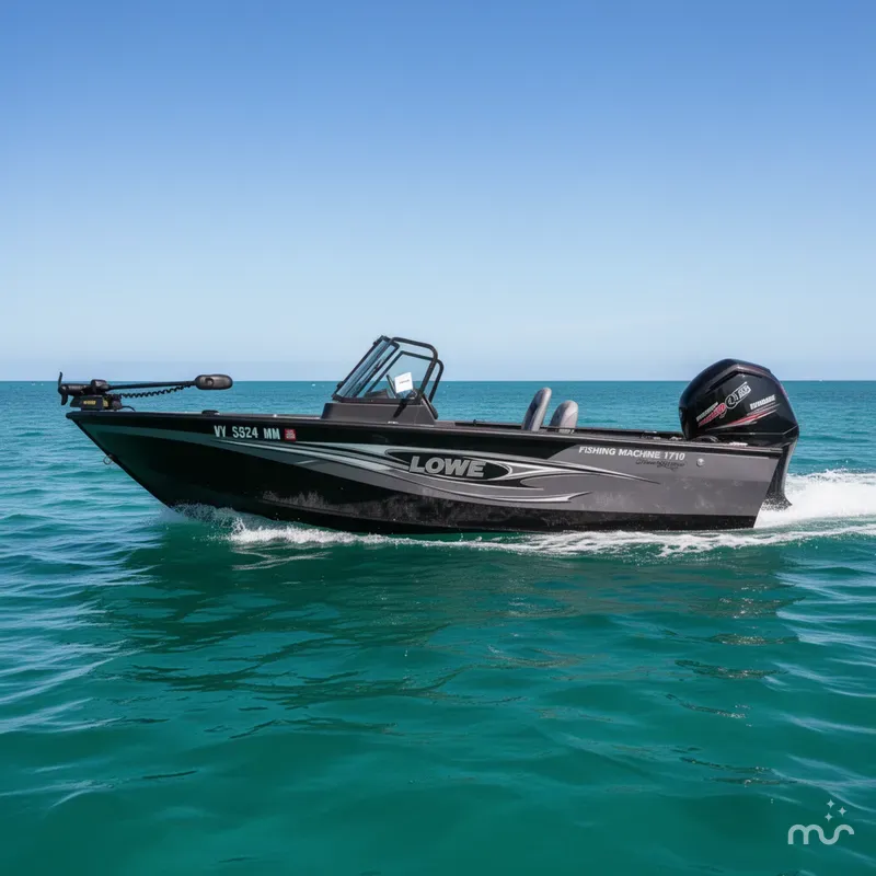 Slide: The Image of Lowe Fishing Machine 1710 Pro Series 2017 - 2