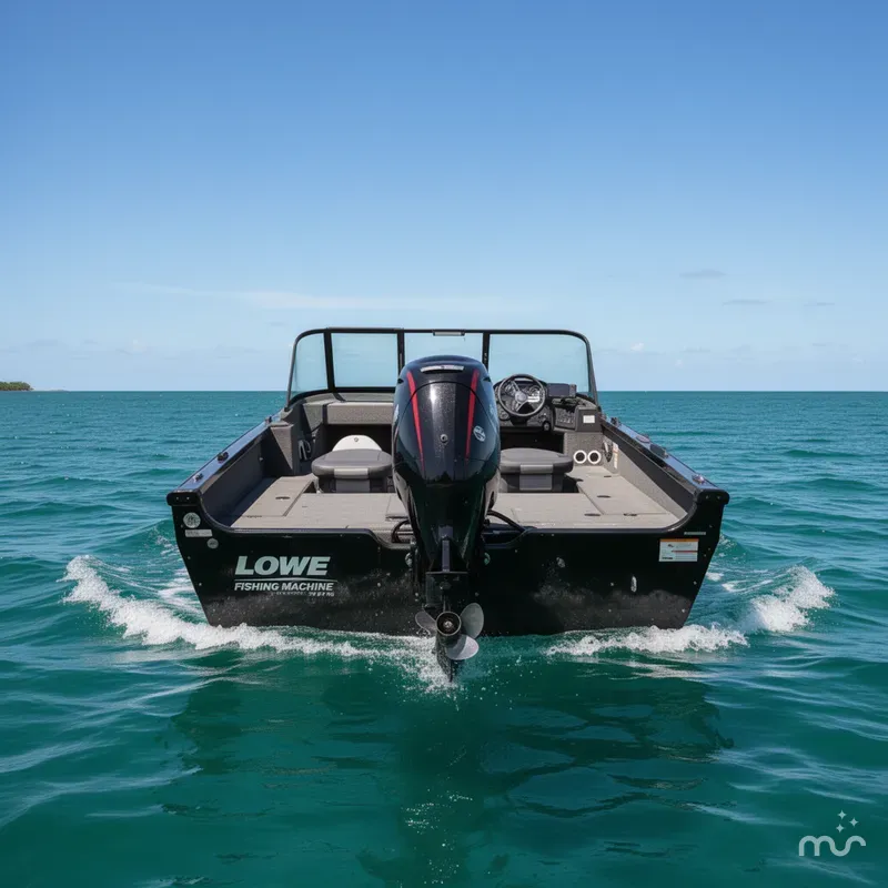 Slide: The Image of Lowe Fishing Machine 1710 Pro Series 2017 - 3