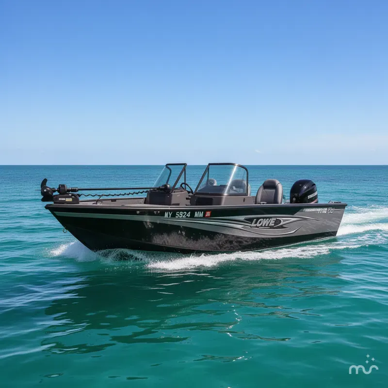 Slide: The Image of Lowe Fishing Machine 1710 Pro Series 2017 - 4