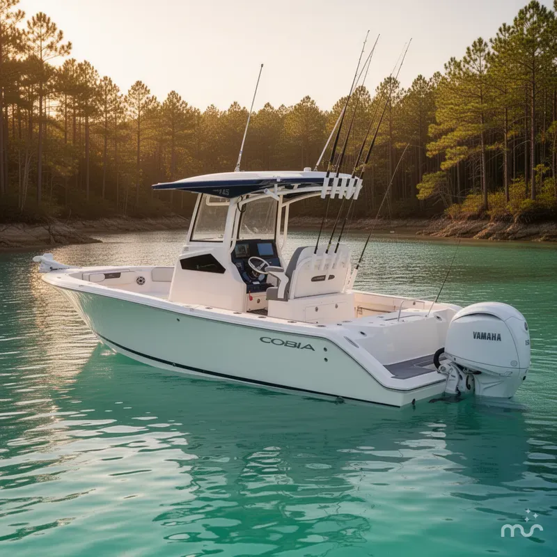 Slide: The Image of Cobia 245 Center Console 2026 - 2