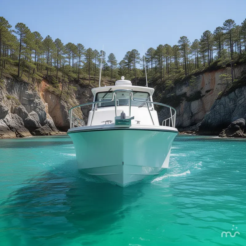 Slide: The Image of Parker Marine 287 Explorer 2026 - 3