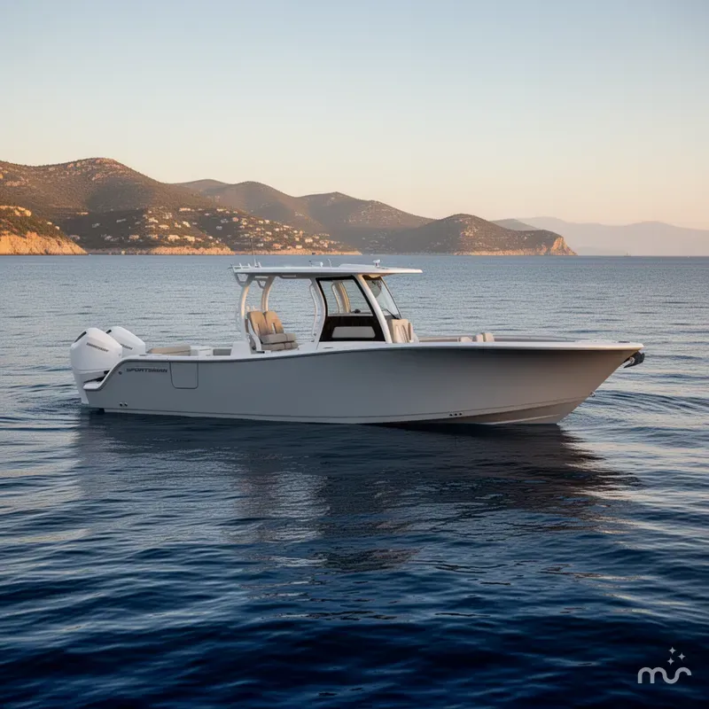 Slide: The Image of Sportsman Open 322 Center Console 2025 - 2