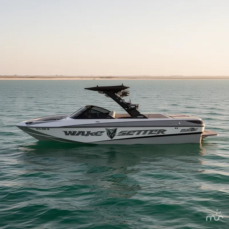 Slide: The Image of Malibu Wakesetter 23 LSV 2008 - 0