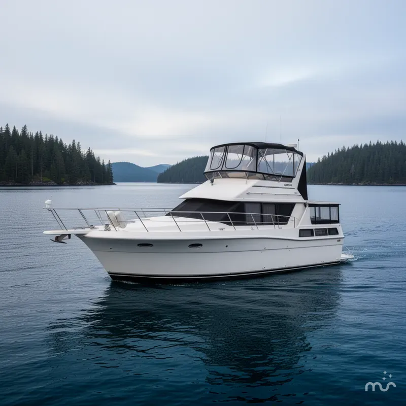 The Image of Carver Yachts 38 Aft Cabin Motor Yacht 1992 - 0