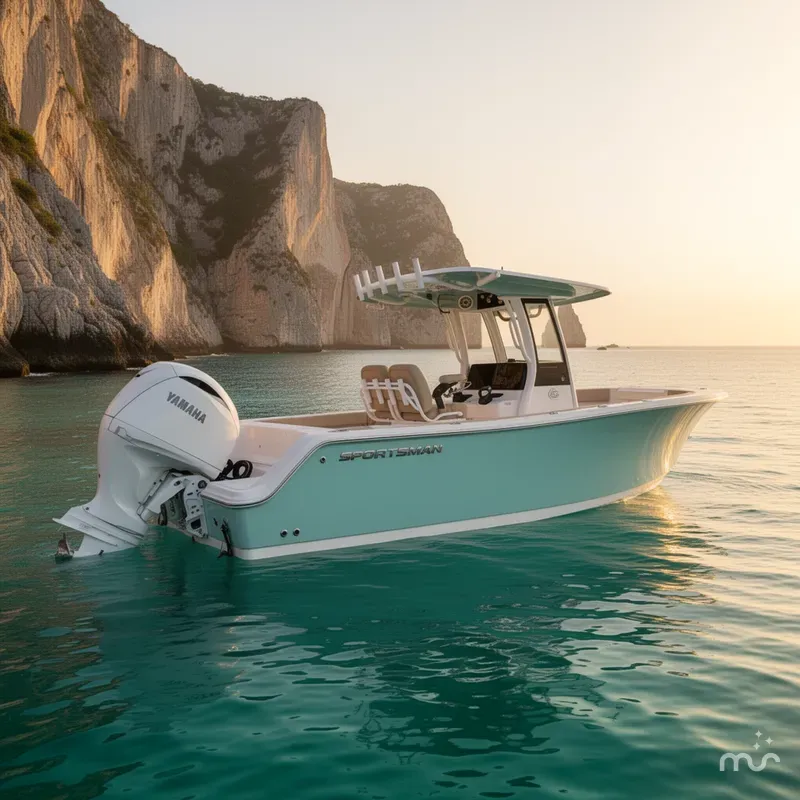 Slide: The Image of Sportsman Open 252 Center Console 2026 - 2