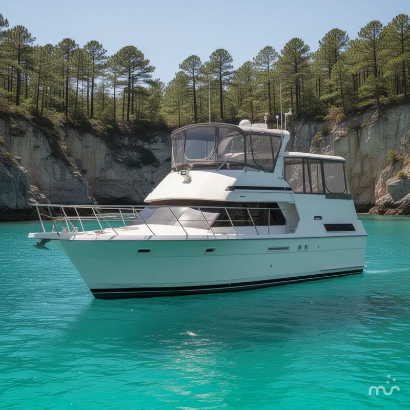 The Image of Hatteras 40 Motor Yacht 1991 - 0