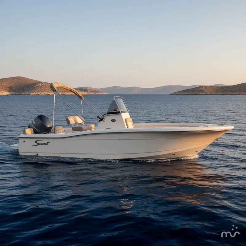 Slide: The Image of Scout 195 Sportfish 2026 - 2