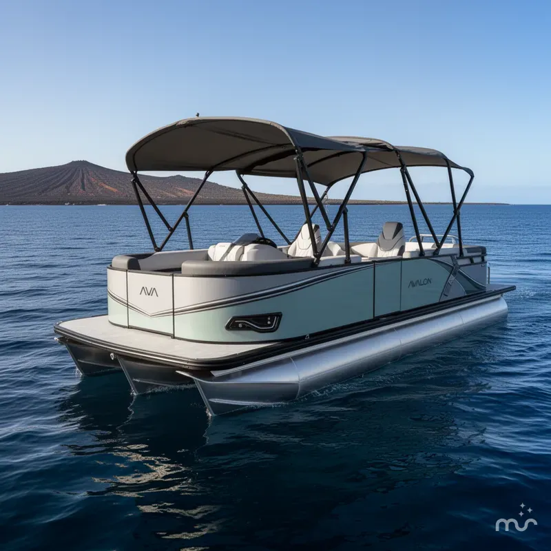 Slide: The Image of Avalon 2385 LSZ Quad Lounger, Tri Toon, High Performance 2026 - 2
