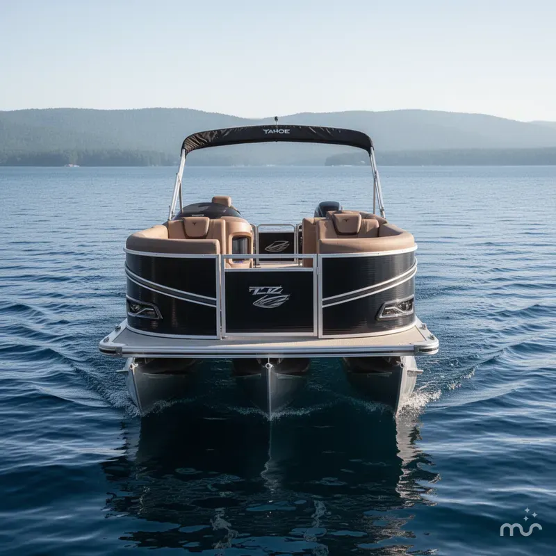 Slide: The Image of Tahoe LTZ 2385 Elite Cruise Tritoon & Honda 4-Stroke EFI 2026 - 1