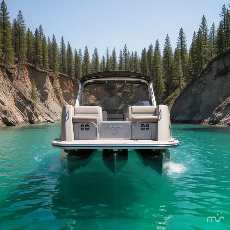 Slide: The Image of Avalon Waketoon 23' w/ 6.2L Mercury Bravo Four! 2025 - 1