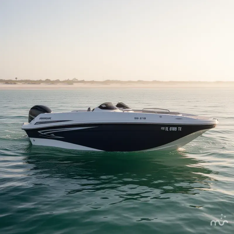 Slide: The Image of Hurricane Sundeck Sport 218 OB 2022 - 0