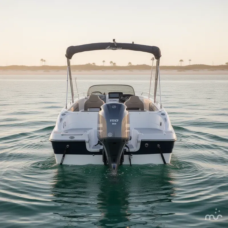 Slide: The Image of Hurricane Sundeck Sport 218 OB 2022 - 3