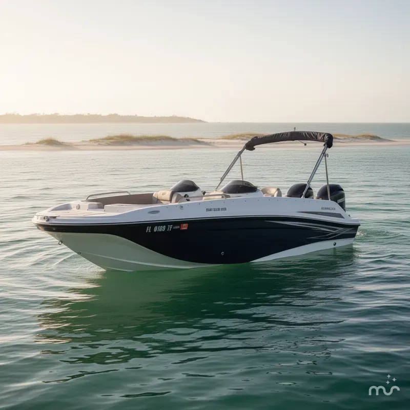 Slide: The Image of Hurricane Sundeck Sport 218 OB 2022 - 4