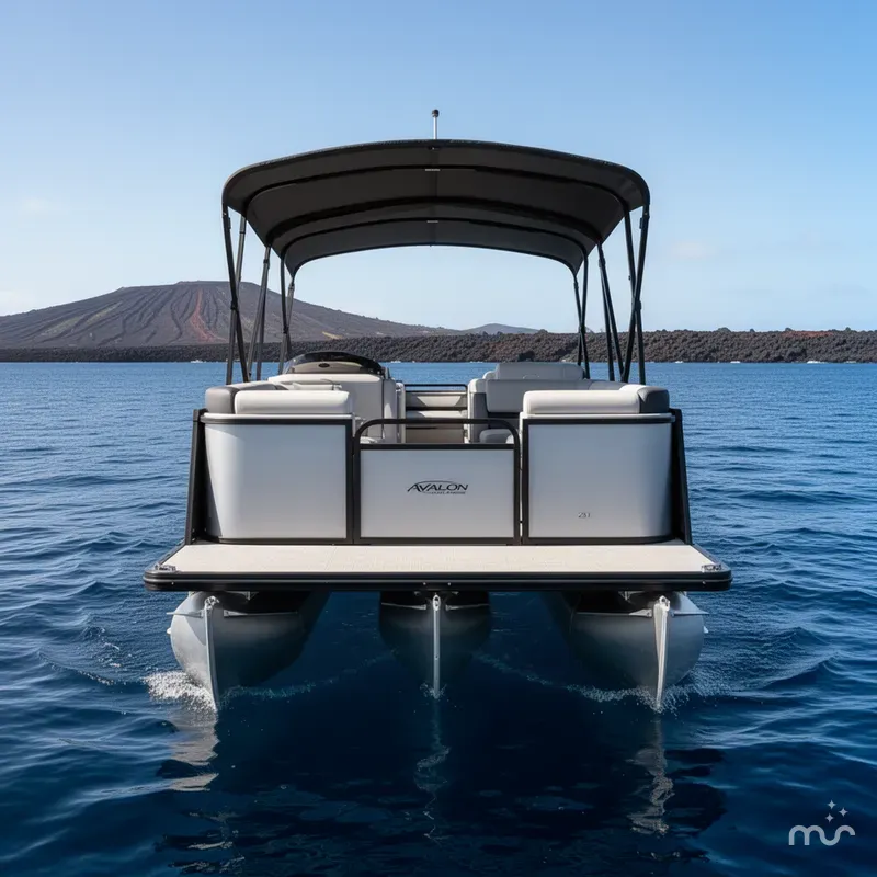 Slide: The Image of Avalon 2385 Catalina Quad Lounger, Tri Toon High Performance 2026 - 3