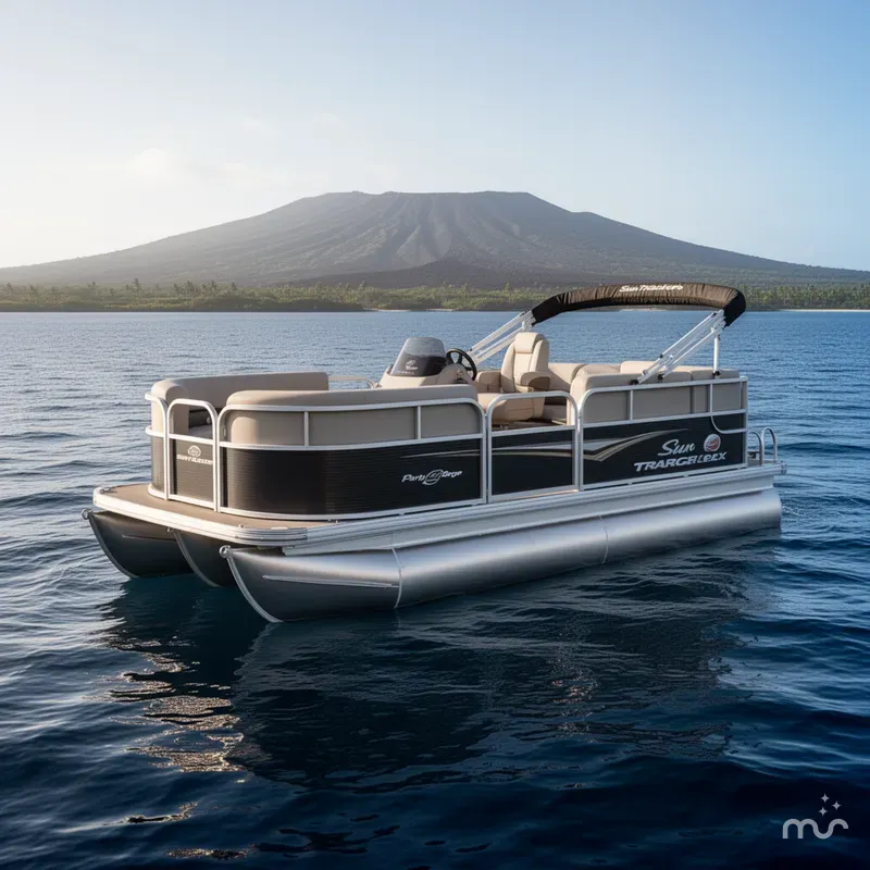 The Image of Sun Tracker Party Barge 16 DLX 2026 - 0