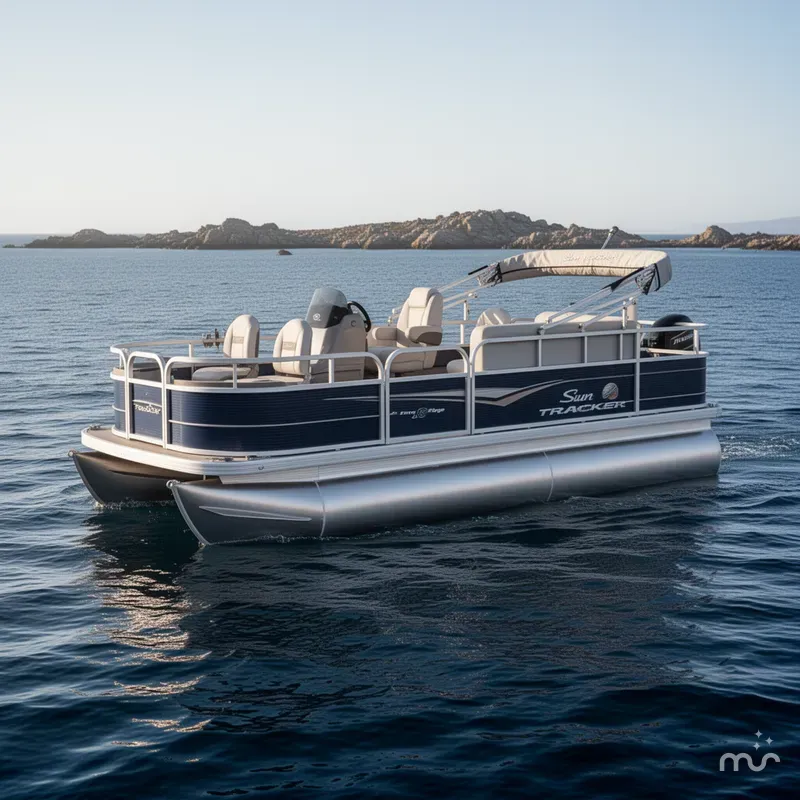 The Image of Sun Tracker Party Barge 18 DLX 2026 - 0