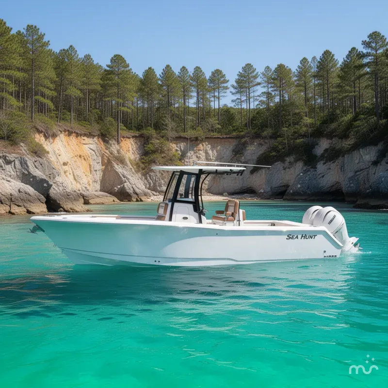 Slide: The Image of Sea Hunt Gamefish 27 Coffin Box 2026 - 2