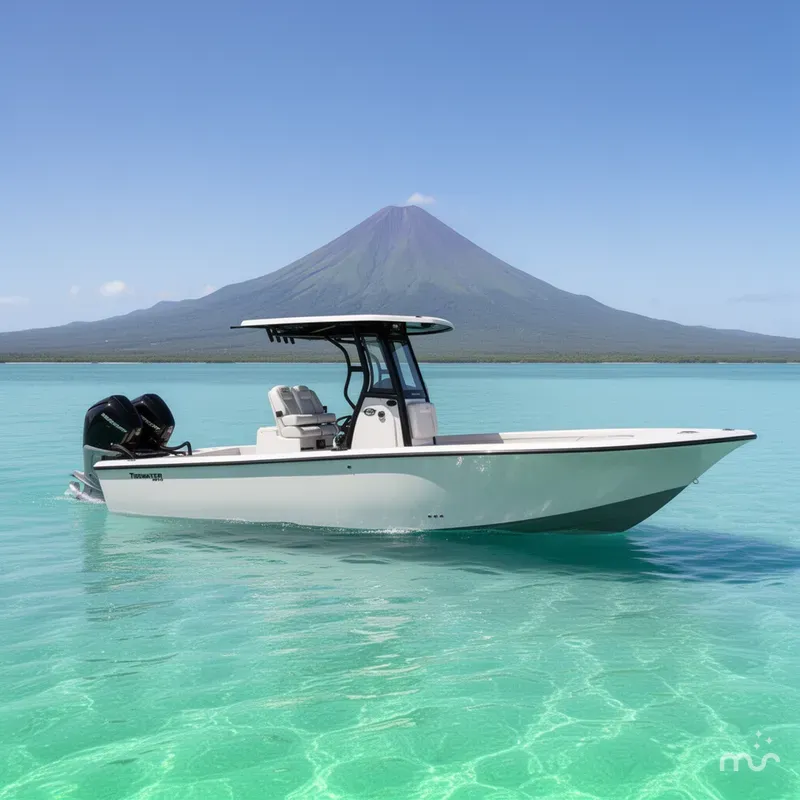 Slide: The Image of Tidewater 2700 Carolina Bay TWIN 300S-ONYX PKG 2026 - 2