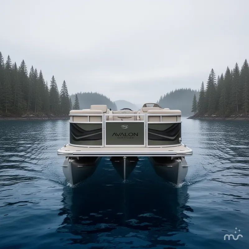 Slide: The Image of Avalon Venture 85 21 CRUISE-115HP 2026 - 1