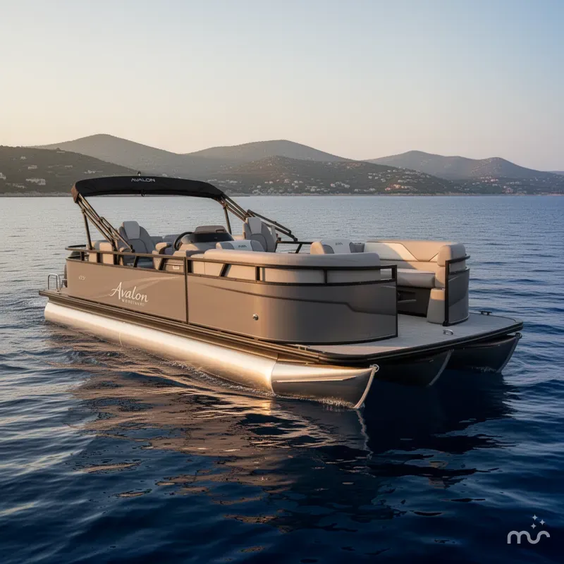 The Image of Avalon Venture 85 23 QUAD LOUNGER-140HP 2026 - 0