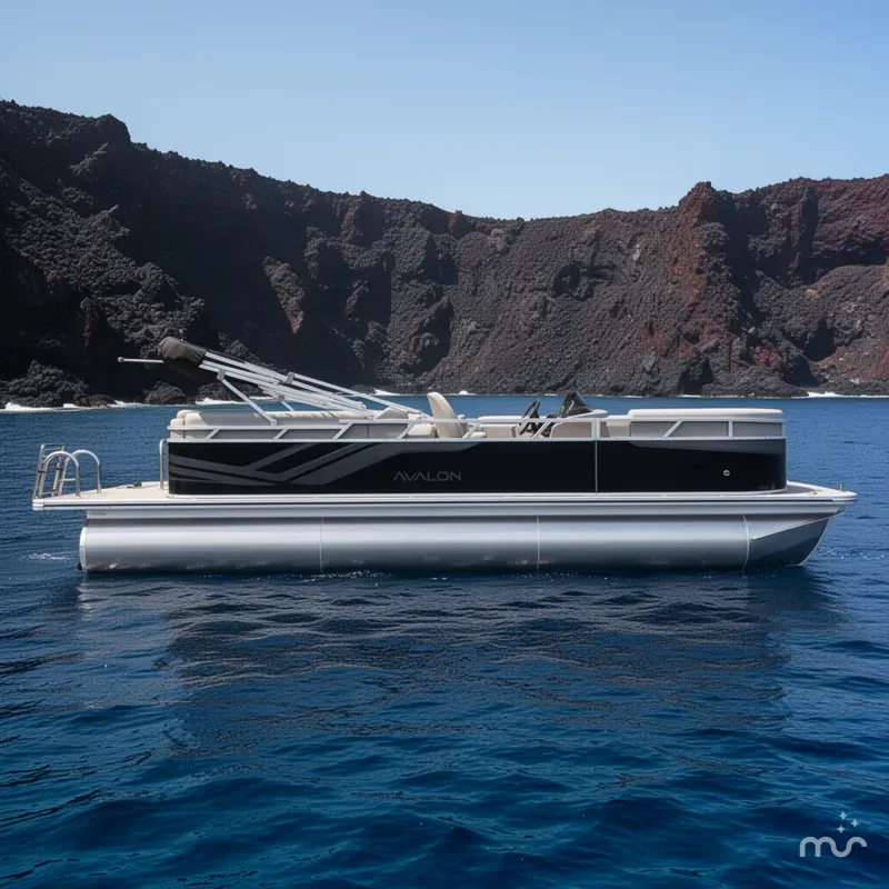 Slide: The Image of Avalon VLS 23 QUAD LOUNGER-140HP 2026 - 2