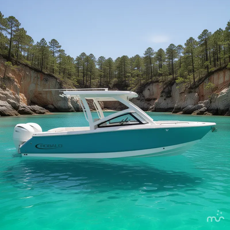 Slide: The Image of Robalo R257 Dual Console 2026 - 2