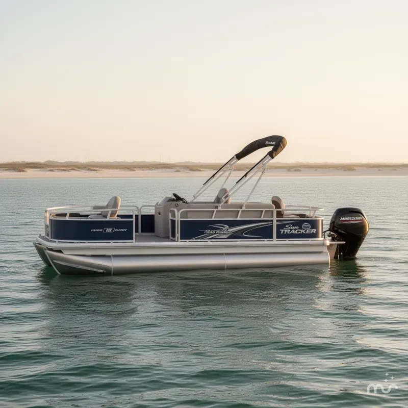 Slide: The Image of Sun Tracker Bass Buggy 18 DLX 2026 - 1