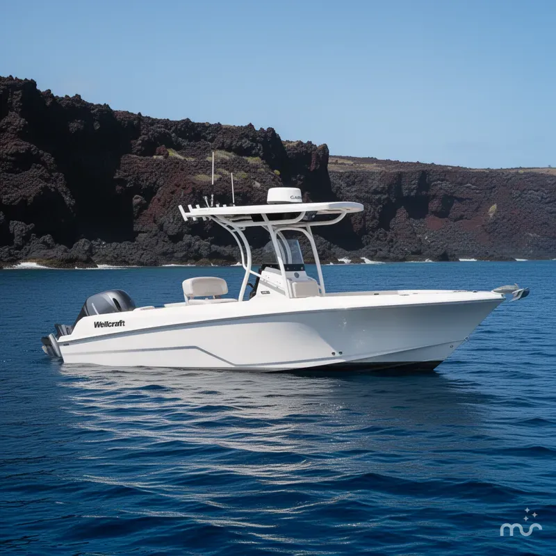 Slide: The Image of Wellcraft 222 Fisherman 2020 - 2