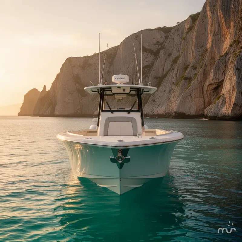 Slide: The Image of Cobia 305 Center Console 2026 - 1