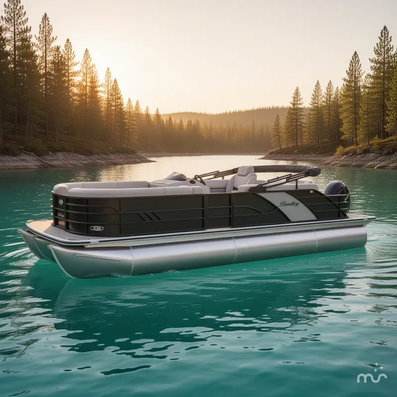 Slide: The Image of Bentley Pontoons Elite 253 Swingback Bench 2026 - 2